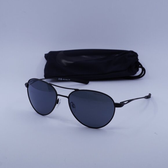 NIKE ACE DRIVER I EV24041 010 Aviator Sunglasses - Matte Black/Grey - Picture 1 of 9